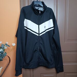 Vintage Nike Sportwear Men's XL Black White Track Jacket